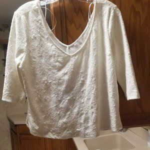AMBIANCE   APPAREL WOMENS TOP SHURT SIZE 2X